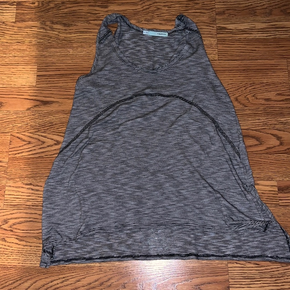 Striped Maurice’s tank top
